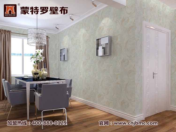 墙布效果图